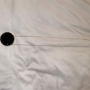 House of Harlow long gold chain with big pendant